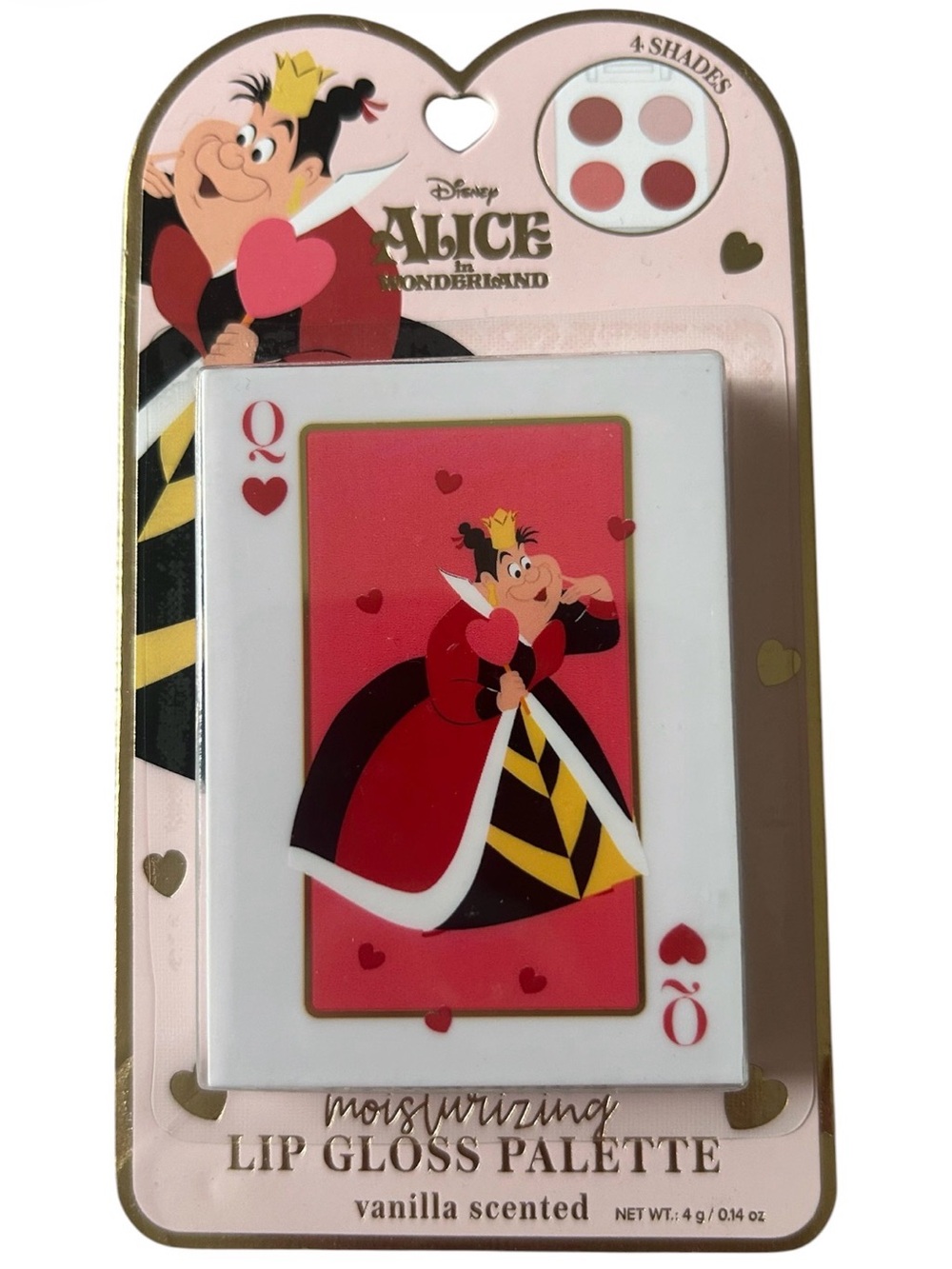 Alice In Wonderland Mini Lip Gloss Pallette